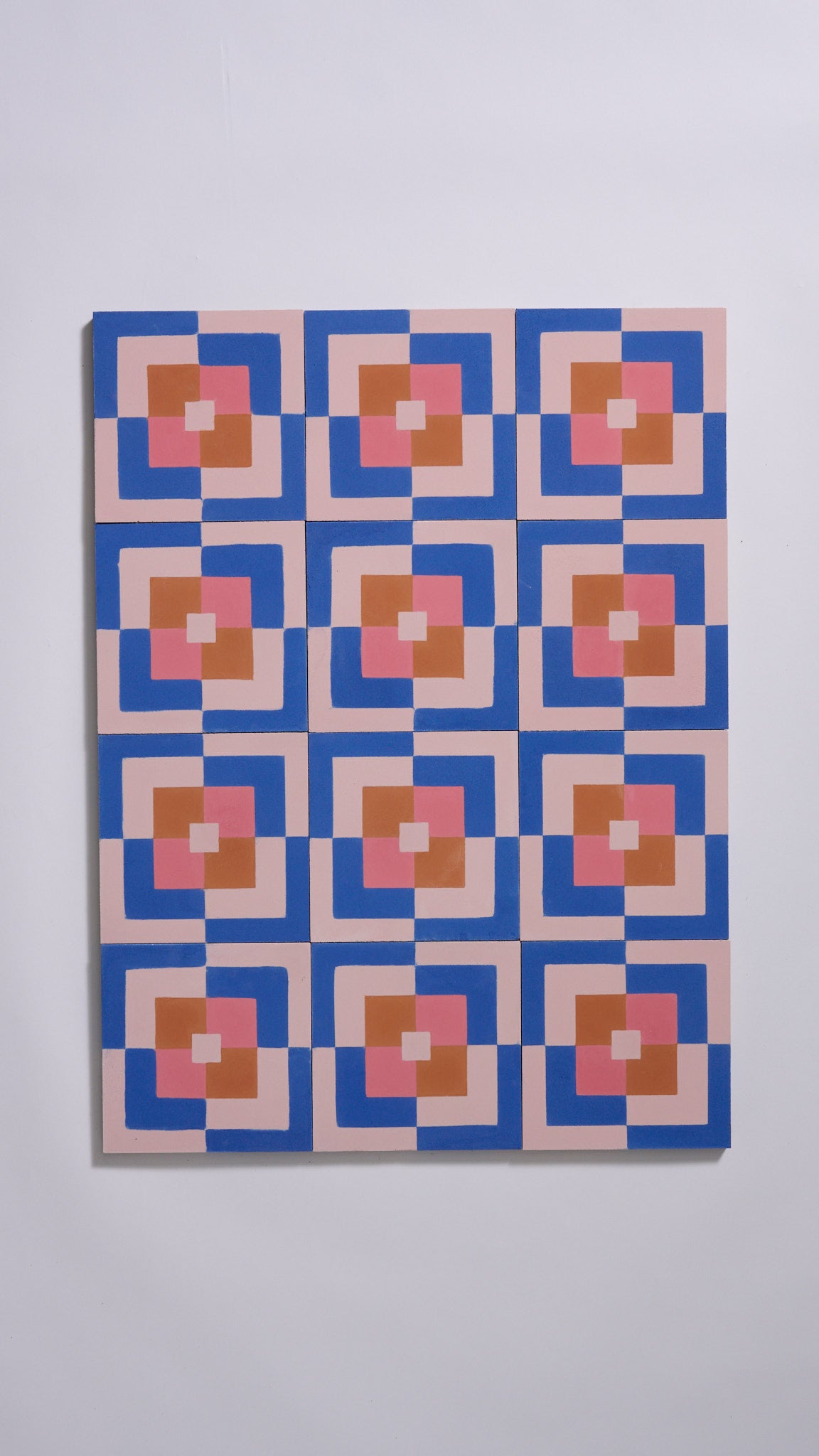 Carreaux de ciment contemporains par Pauline Danion et César Bazaar