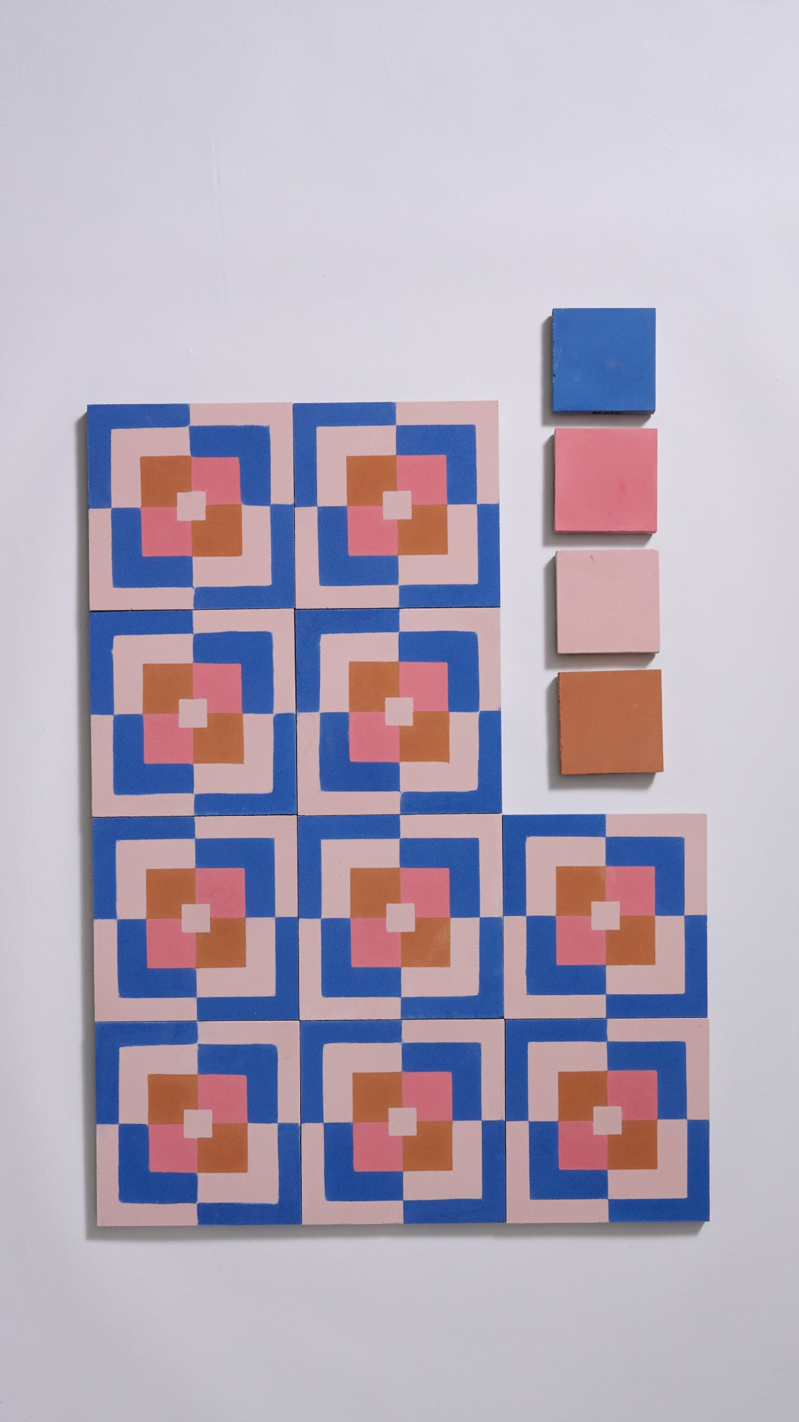 Carreaux de ciment et nuancier par Pauline Danion et César Bazaar