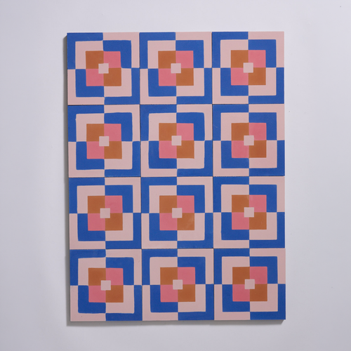 Carreaux de ciment color contrast par Pauline Danion et César Bazaar