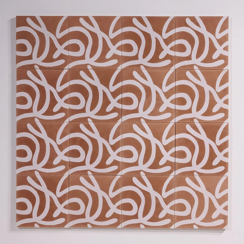 Serpents terracotta par Marie-Blanche Huet